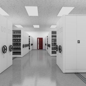 Quality Safety High Efficiency Movable Filing Cabinet For Museum CE Certified wholesale