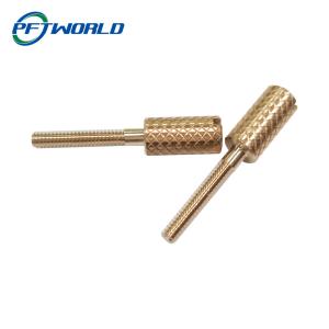 Quality Sandblasting Machining CNC Brass Parts Powder Coated Electro Polishing wholesale