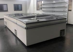 Quality Heavy Duty Commercial Island Display Fridge Static Cooling With Baskets wholesale