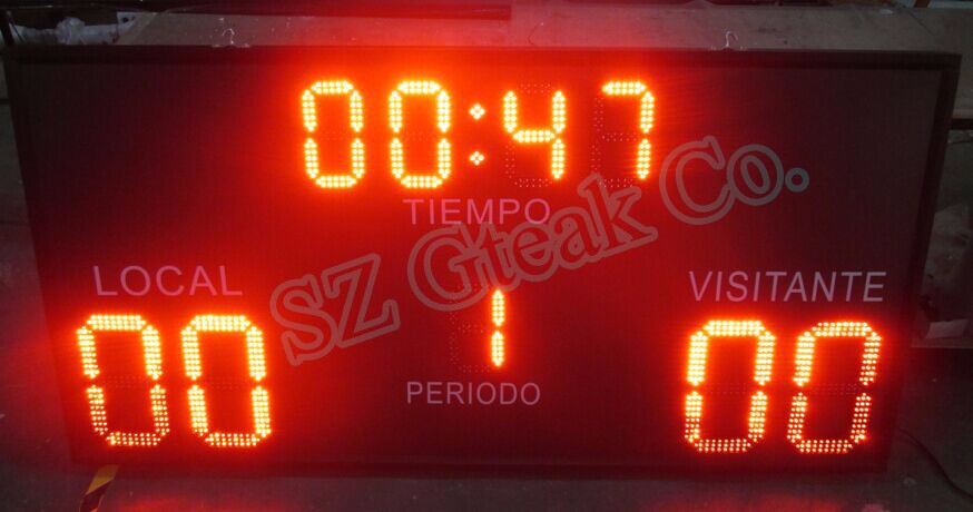 15 inch 7-segment led large red color outdoor digit
