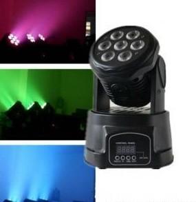 7x10W RGBW 4 in 1 LED moving head wash light，stage light