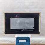Thermal Break Aluminum Awning Window Double Tempered Glass Energy-Saving