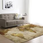 Vintage living room carpet, bedroom, dining room floor mat