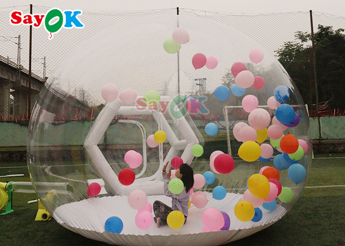 Inflatable balloons bubble Dome Tent Transparent Bubble Family Wedding Party Bubble clear Room for Camping