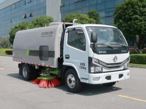 Quality Diesel Vacuum Isuzu Road Sweeper Truck 100km/H wholesale