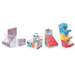 POS Printed 180gsm Cardboard Display Stand For Toys