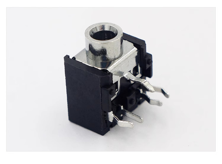 PJ-306 3.5MM Headphone jack Metal Copper Head Color Customized Audio Jack DIP