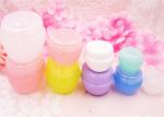 Customized Color Mini Cosmetic Jars , Empty Non Spill Beauty Cream Jars