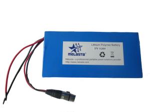 Quality 37V 9.2Ah Ebike Rechargeable LiFePO4 Battery Pack wholesale