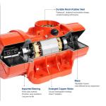 60*34*32 Size Mandiwi Concrete Vibrating Motor for Cement Bin External Electric