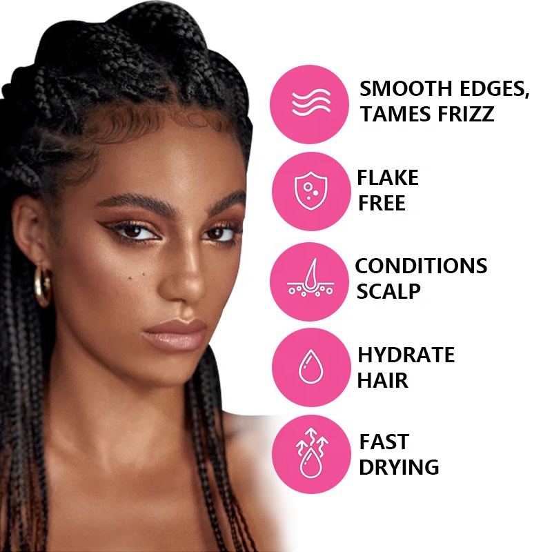 Hair Wax Control Edge 4C Hair Wig No White Braid Gel Extreme Hold Natural Edge Control