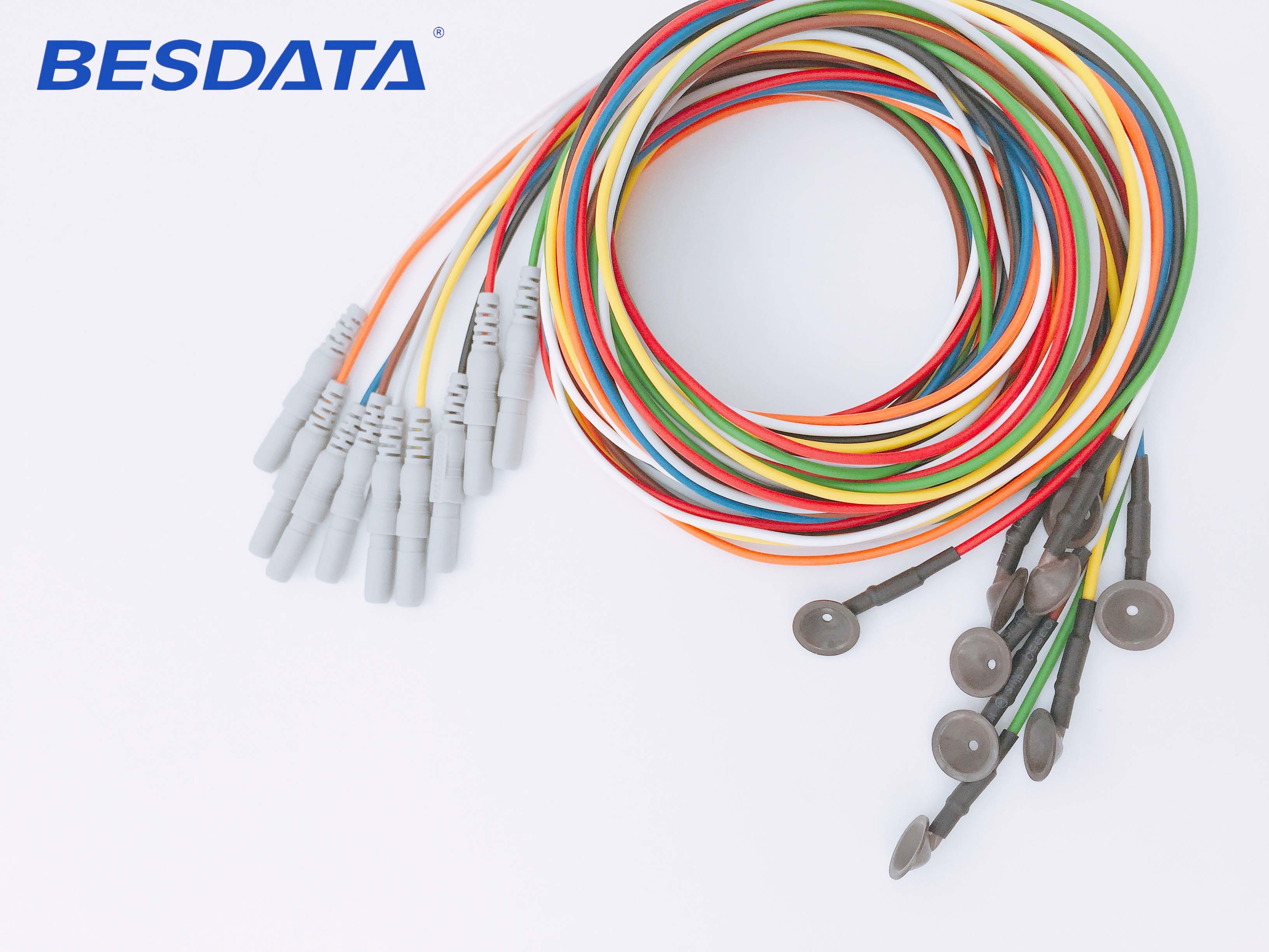 EEG Cup Electrodes And Cables For Different EEG Device Biopotential