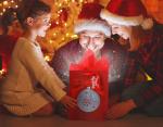 Fancy Holiday Merry Christmas Gift Shopping Luxury Paper Bags with Customized