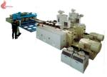 Double Wall corrugated pipe extrusion line Single / Twin Screw Extruder HDPE/PVC