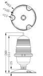 Heliport Elevated Perimeter Green Light