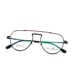 Quality IP Electroplate B Titanium Optical Eyewear Frame Glasses 66358 wholesale