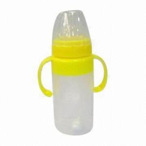 Quality Baby Silicone Feeding Bottle with 150 to 240mL Volume, LSR/FDA-approved wholesale