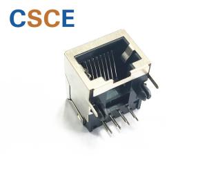 China IP65 Waterproof Single Port 10P8C RJ45 Shielded Connector on sale