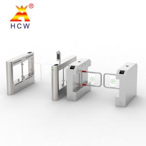 Quality Mechanical Swing Barrier Turnstile FRID Card Access Control 304 Stainless Steel wholesale