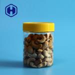 Bpa Free Nuts Leak Proof Plastic Jar 350ml Transparent Straight PET Round With