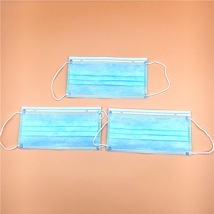 3 Ply Earloop Disposable Dust Mask 、 Disposable Protective Mask For Outdoor Protection