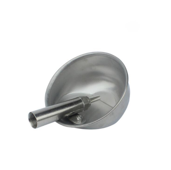 304 Stainless Steel Drinking Bowl Water Feeding Through Pig Water Drinkers
