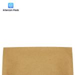 tough Resealable Kraft Paper Pouch Biodegradable Water Resistant