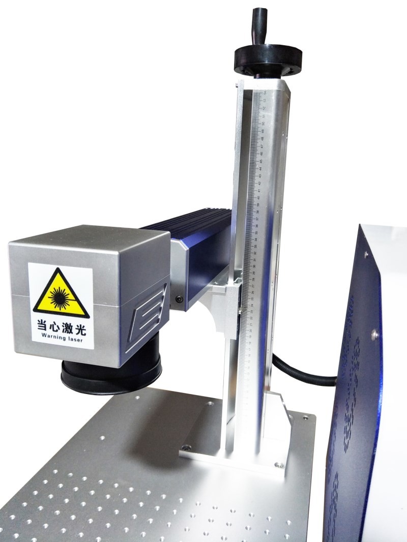 Autofocus 50W split fiber laser marking machine laser engraving machine Nameplate marking mach stainless steel