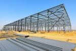 Environment Friendly Prefabricated Steel Frame For School , Bus Station
