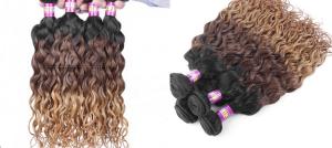 Quality Spring Curl Funmi Grade 7A Virgin Hair Bundles Two Tone 100g 14 Inch Length wholesale