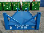 Special Shipping Container Platform 20 Foot Frame Half Height Blue Industrial