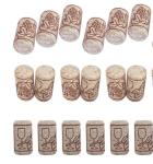Custom Size Bottle Color Non Spill Wine Cork Bottle Stopper