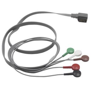 Quality P-Hilips Digitrak XT Holter ECG Cable And Leadwires M4725A wholesale