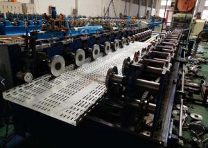 Quality High Precision Steel Roll Forming Machine / C Style Cable Tray Production Line wholesale