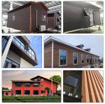 Exterior WPC Wall Panel for Indoor/Outdoor Decoration in Hotel Office and