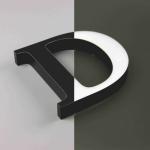 DUKE Plastic Black White Acrylic Sheet Day Night Acrylic Sheet