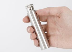 Quality Portable Kitchen Household Items 1 Oz Stainless Steel Cigar Pipe Polished Round Bottomed wholesale