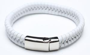 Quality Leather Bracelet, Stainless Steel Clasp wholesale