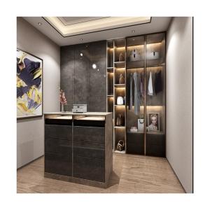 Quality Wooden Clothes Closet Custom Modern Luxury Design YALIG Hotel Bedroom Furniture Wardrobe wholesale