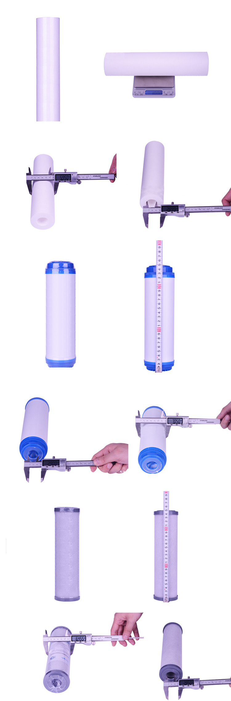 10 inch 5 micron Sediment PP UDF CTO Filter Cartridge for Whole House Water Purification System