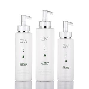 Quality empty 4 Oz Plastic Lotion Bottles HDPE Material With 58mm Pump wholesale
