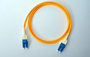 Quality Lc Fiber Optic Patch Cord , Fiber Optic Network Cable Customized Length wholesale