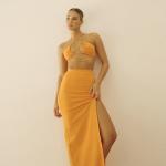 2 Set Halter Straps Womens Party Maxi Dresses Wrap Breasts And Navel