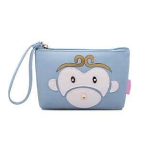 Quality Animal Travel Portable Small PU Leather Cosmetic Toiletry Bag wholesale