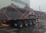 Jost Kingpin 12 Tires Customizable Flatbed Trailer for Diverse Transport Needs