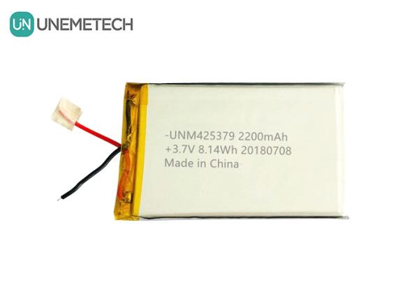 Power Bank Battery Custom Lithium Polymer Battery 425379 3.7V 2200mAh With 3M