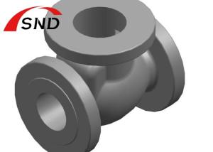Quality Resin Sand Casting Process Check Valve Body Casting Stainless Steel wholesale