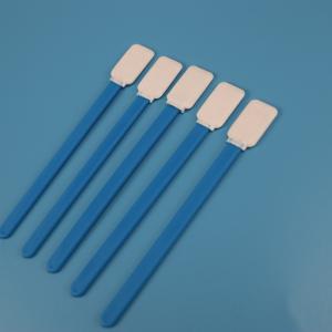 Quality TX714 Lint Free Double Layers Blue Handle Polyester Swab For Cleanroom wholesale