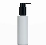 White Pump Sprayer Plastic Cosmetic Skincare Bottle Packaging Matte 120ml