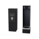 Pantone Color Single Wine Bottle Cardboard Box Shoulder Style With Insert